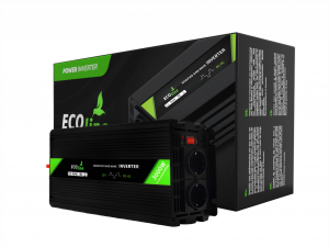 EcoLine - Omvormer 12V Naar 220V/230V - 3000w Vermogen - Gemodificeerde sinus - Spanningomvormer