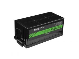 EcoLine - LifePo4 12V 200AH - 200000mAh lithium Battery - 522 x 240 x 218 - Deep Cycle Battery