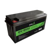 EcoLine - LifePo4 12V 150AH - 150000mAh lithium Battery - 483 x 170 x 240 - Deep Cycle Battery
