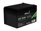 EcoLine - AGM 12V - 12AH VRLA Battery - 151 x 98x 94(98) - Deep Cycle Battery
