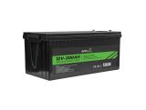 EcoLine - LifePo4 12V 200AH - 200000mAh lithium Battery - 522 x 240 x 218 - Deep Cycle Battery